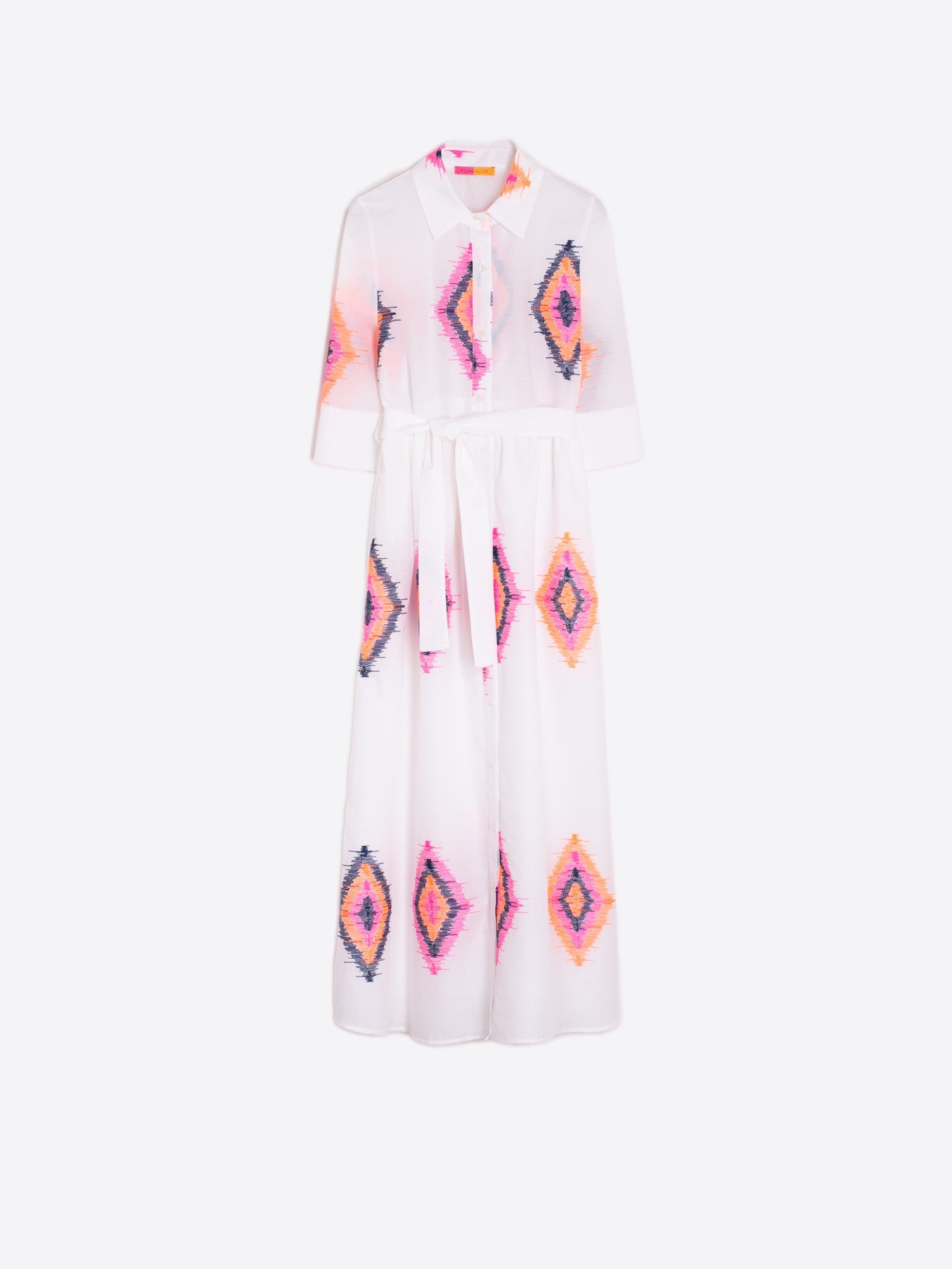 Natalia Dress - Bordado Ikat by Vilagallo | 25 South Boutiques
