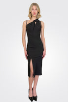 Midi Slit Dress - Black by Moschino | 25 South Boutiques