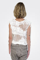 Drim Knitted Top - Off White by Studio B3 — alternate view