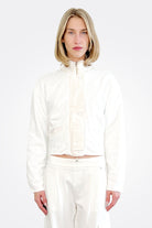 Short Coat - Natural White by European Culture | 25 South Boutiques