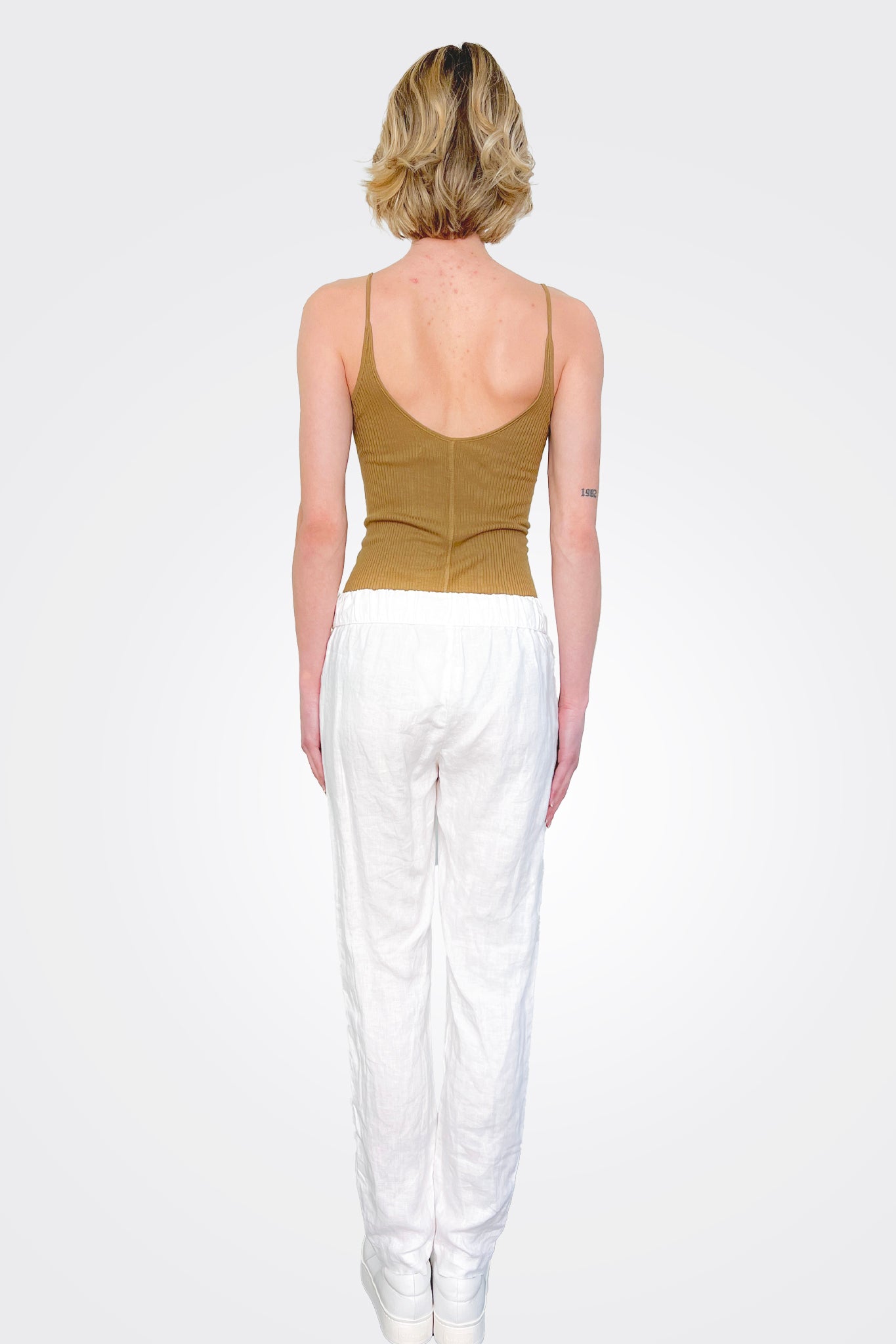 Rib Essential Tank - Fatigue by Enza Costa — view 3