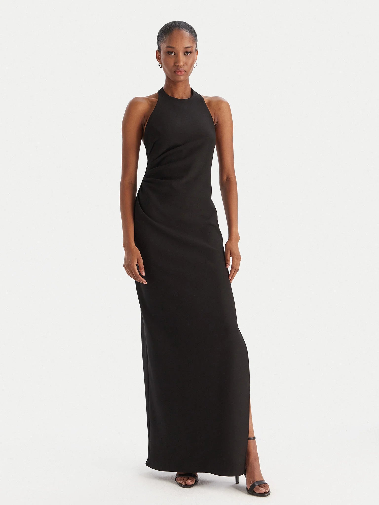 High Neck Evening Dress - Nero by Eleh | 25 South Boutiques