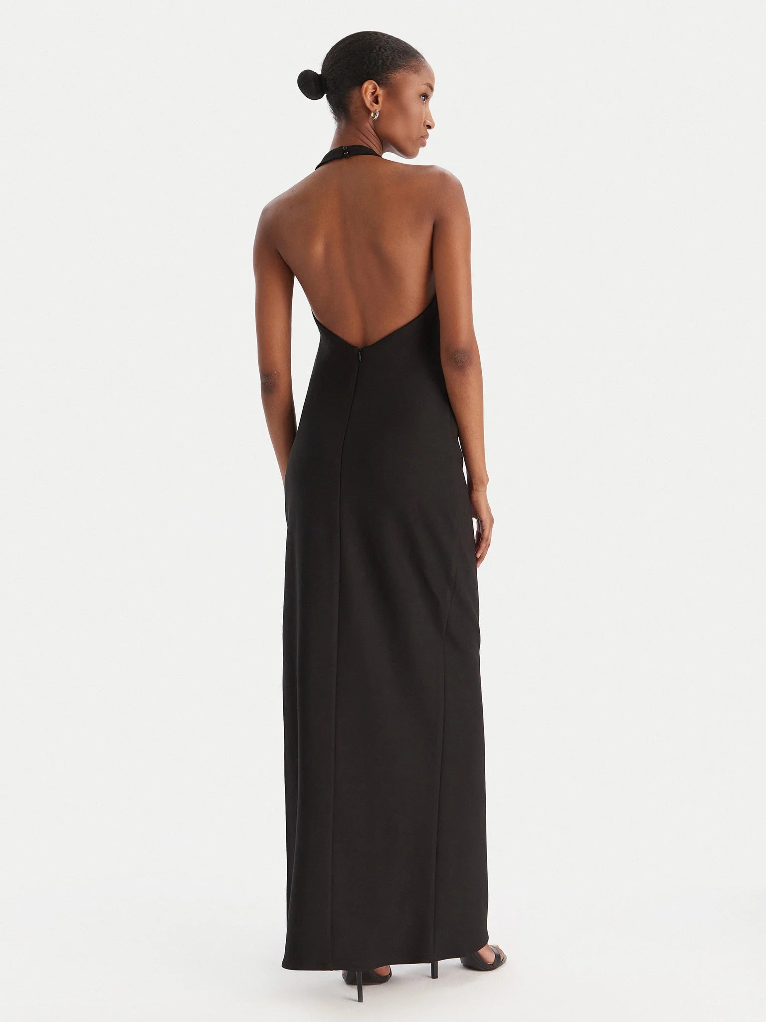 High Neck Evening Dress - Nero by Eleh — view 4