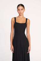 Ellison Dress - Black by STAUD — alternate view