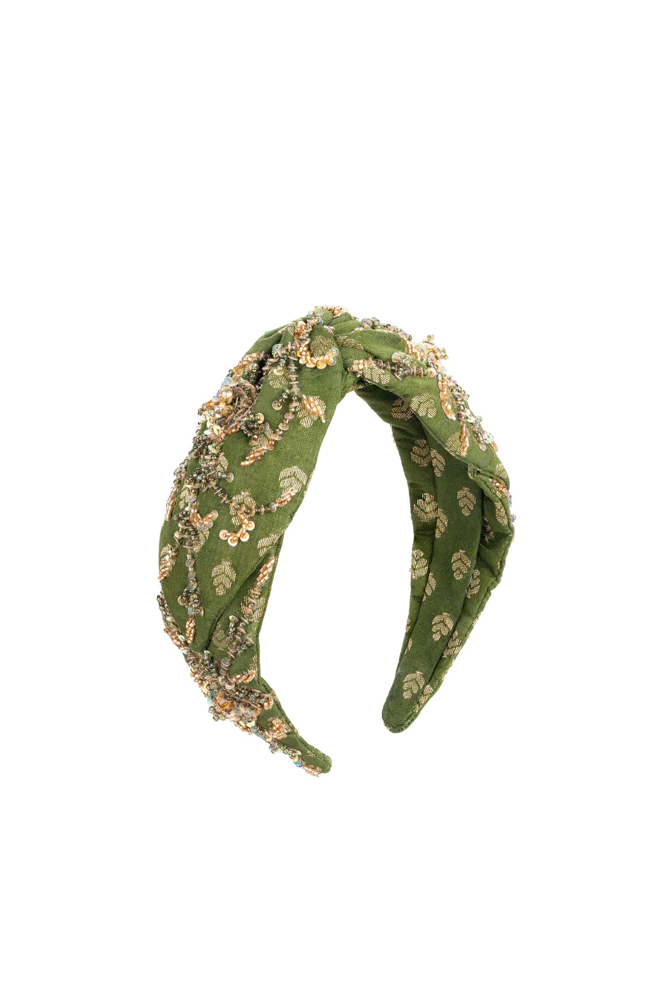 Theia Headband - Emerald by Deepa Gurnani | 25 South Boutiques