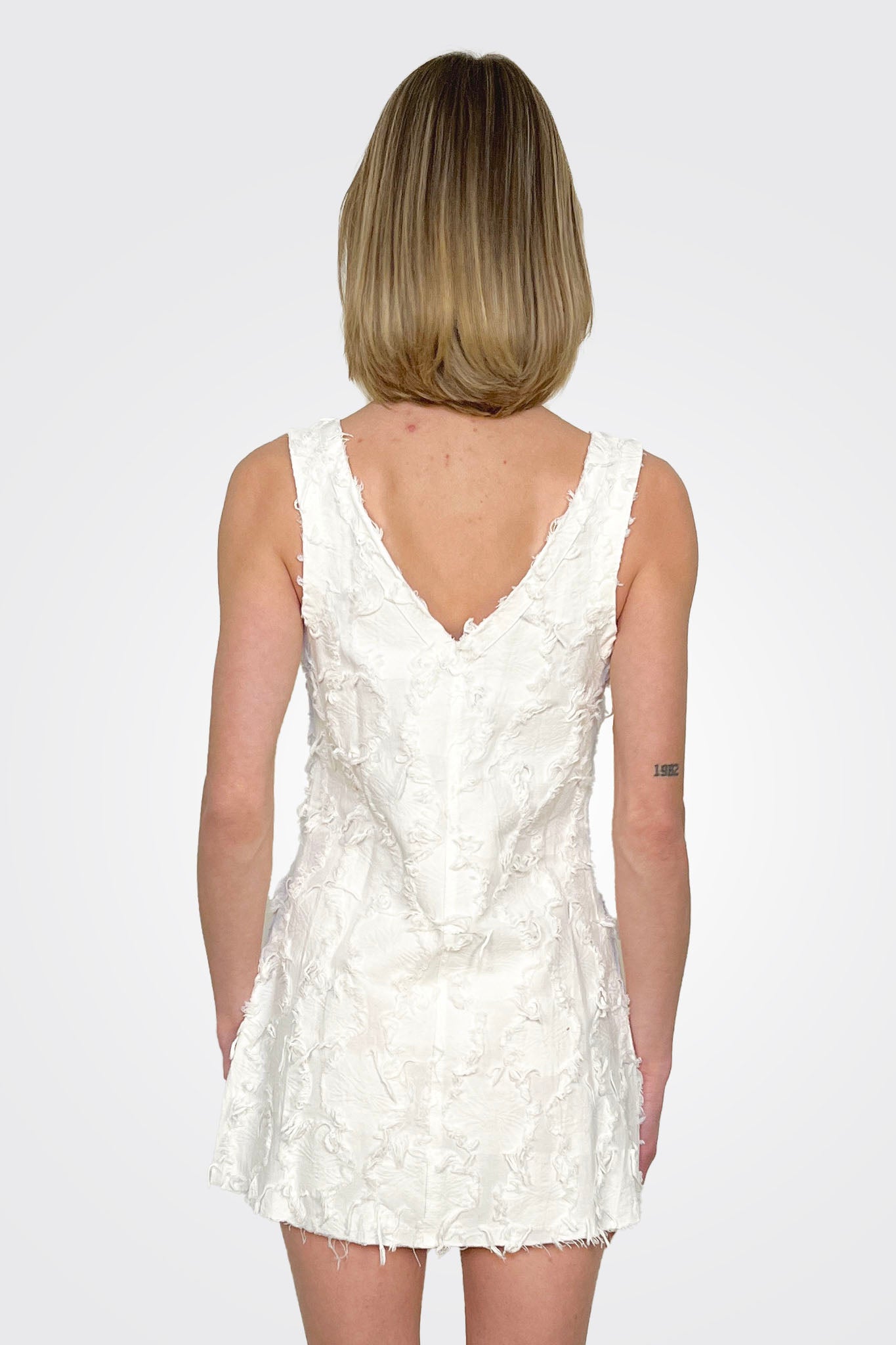 Emily Mini Dress - Powder by Just Bee Queen — view 3