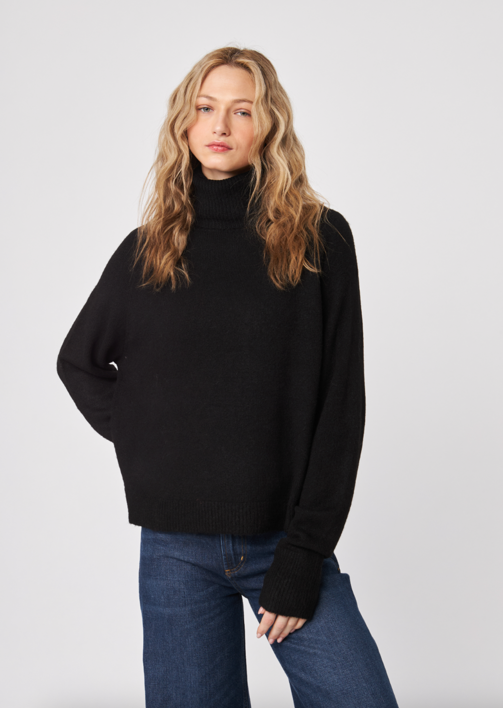 Emmett Turtleneck Sweater - Caviar by John & Jenn | 25 South Boutiques