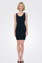 Knit Mini Dress - Black by Enza Costa | 25 South Boutiques