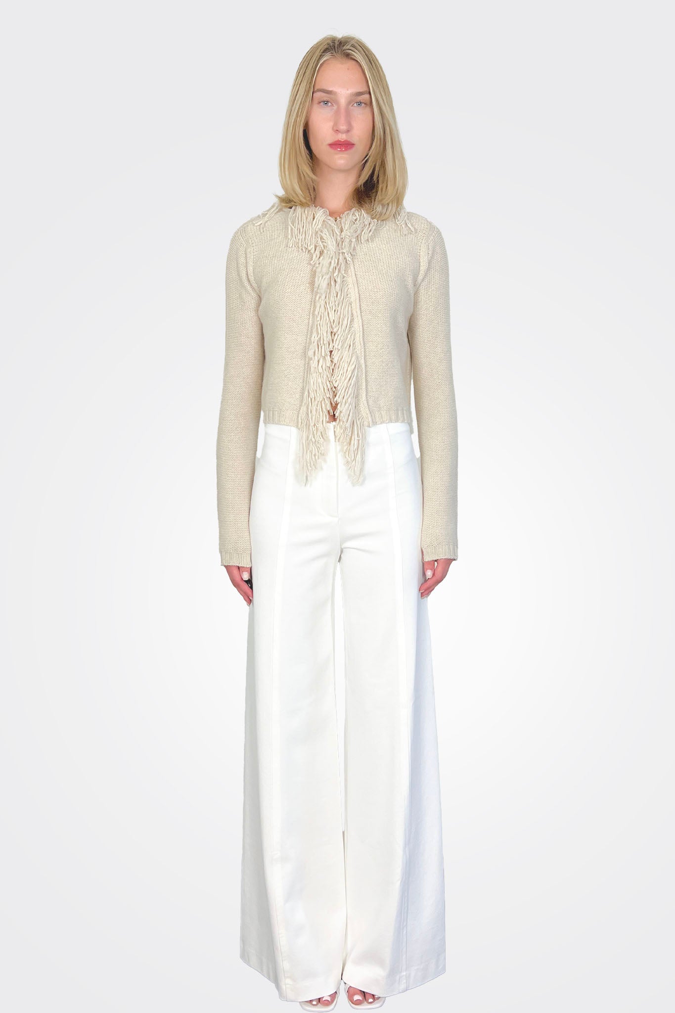 Eric Trousers - White by Liviana Conti — alternate view