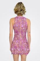 Etta Mini Dress - Lavender Garden by Rococo Sand — view 3