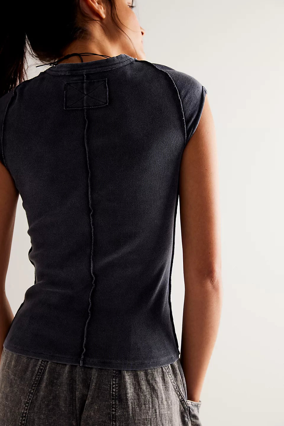 Ever Had Tee - Black by Free People — view 3