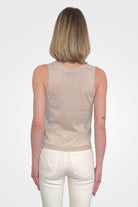 Semi Sheer Shine Top - Marmo by D. Exterior — alternate view