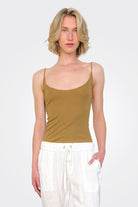 Rib Essential Tank - Fatigue by Enza Costa | 25 South Boutiques