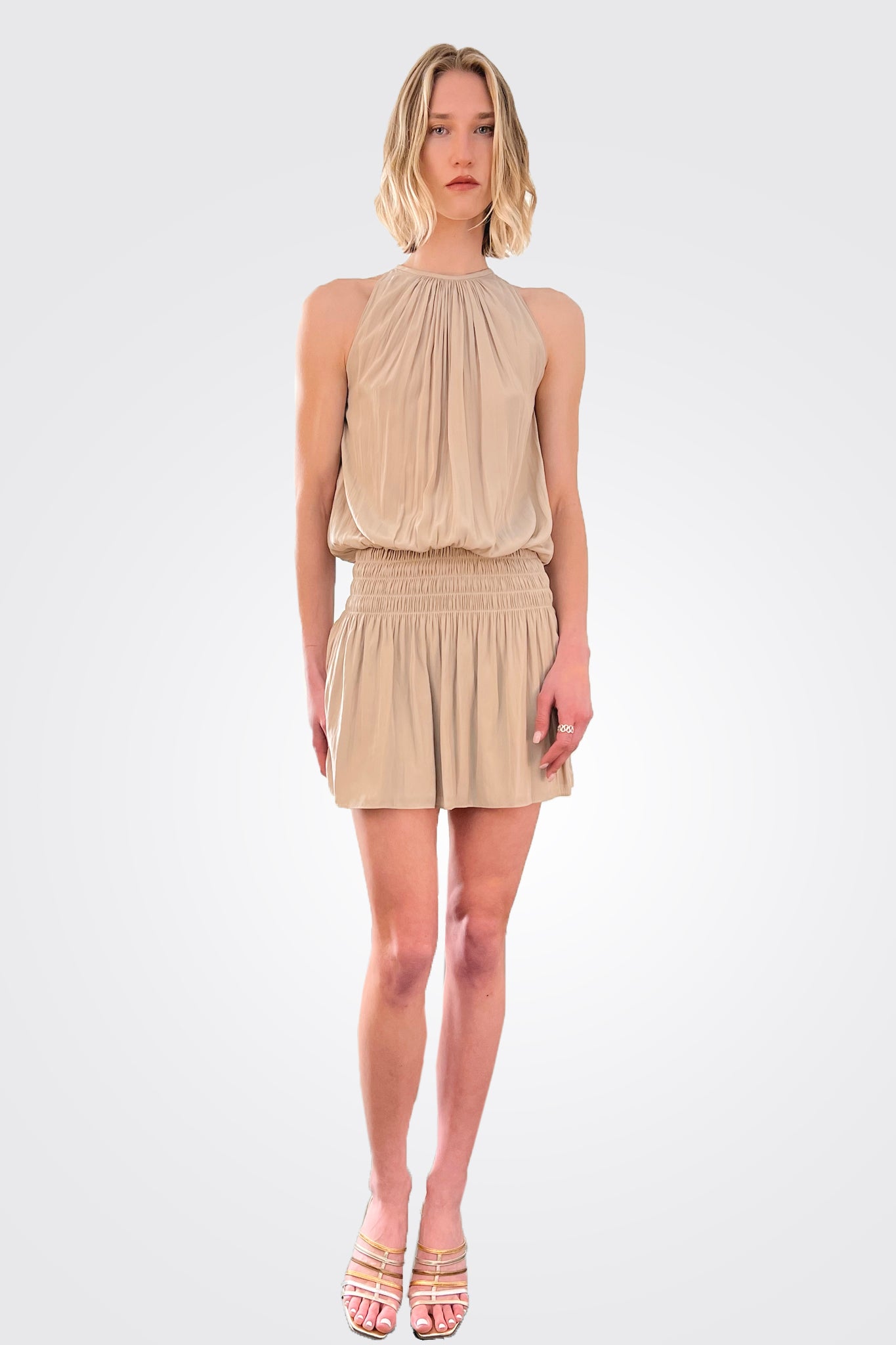 Paris Sleeveless Dress - Flax by Ramy Brook | 25 South Boutiques