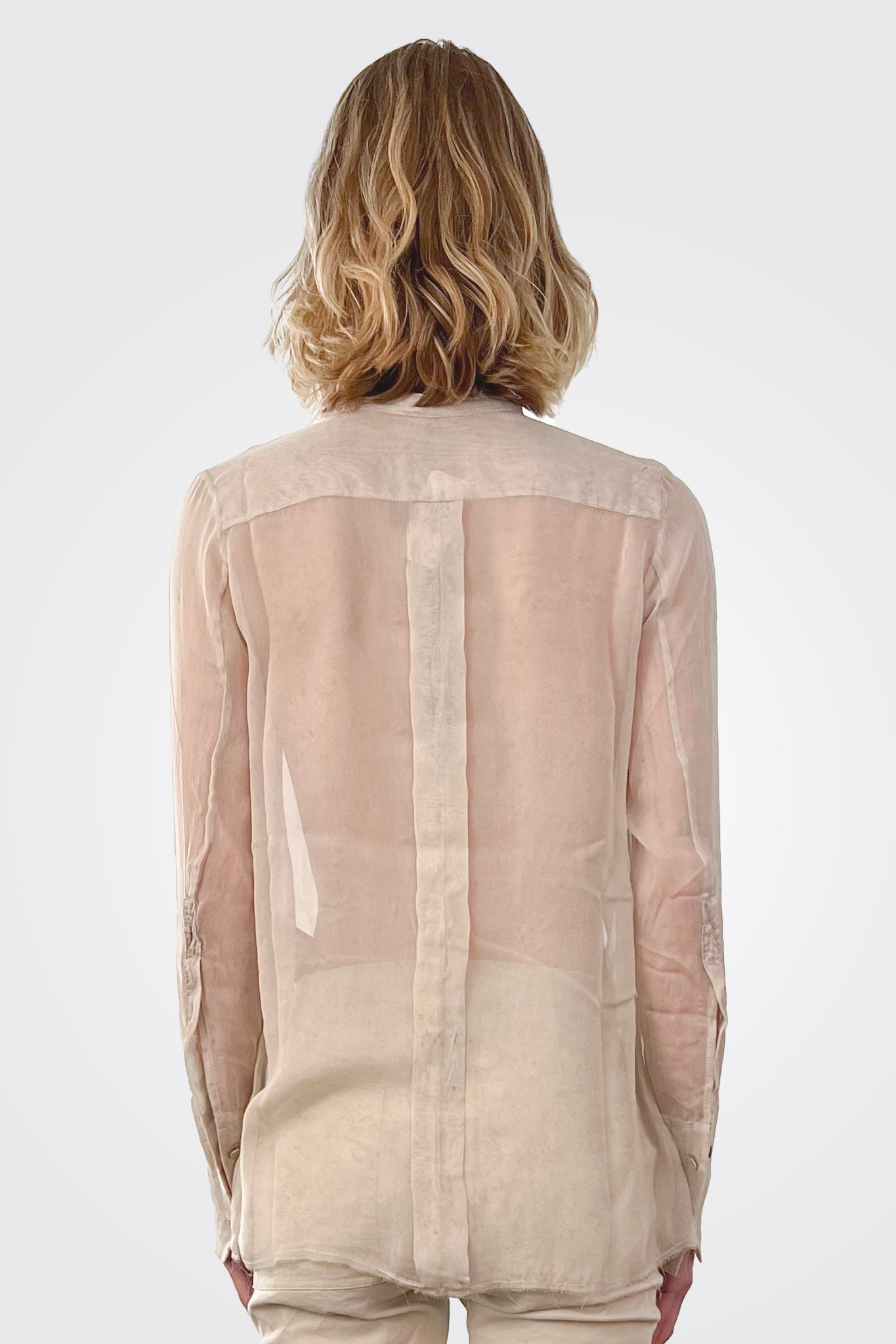 Camicia Chi Shirt - Flint by Masnada — alternate view