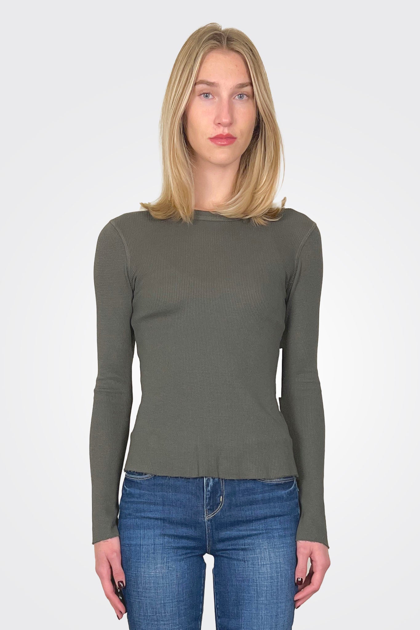Jimmy Thermal Tee - Forest Grey by Pharaoh | 25 South Boutiques