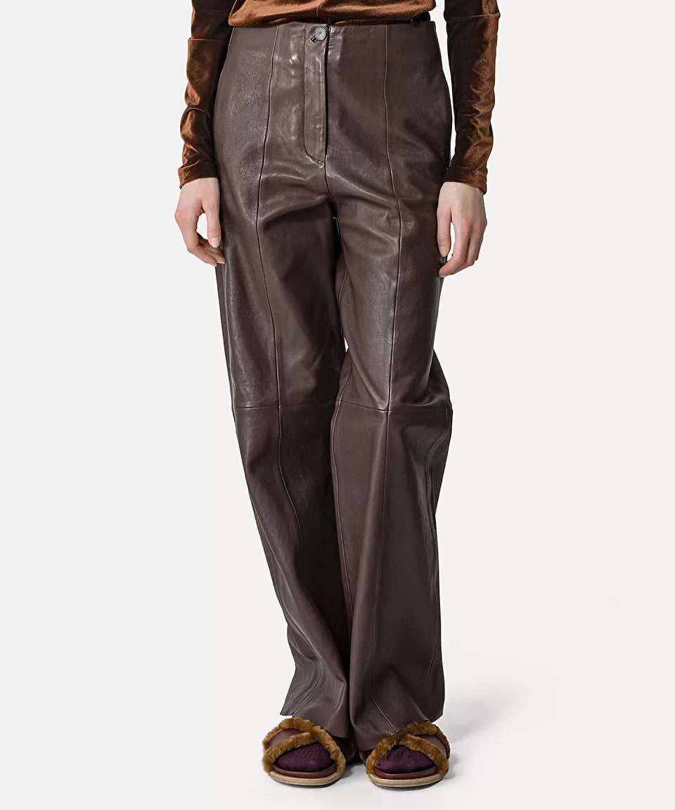 Nappa Trousers - Cacao by Forte Forte | 25 South Boutiques