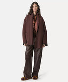 Nappa Trousers - Cacao by Forte Forte — alternate view