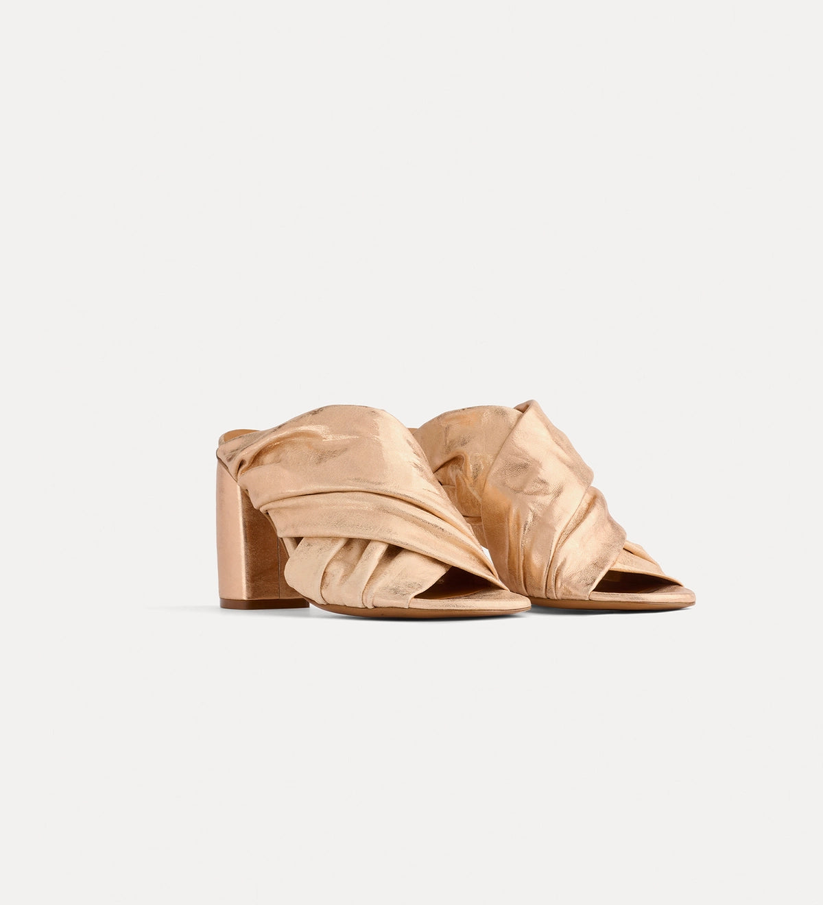 Crossover Sandals - Copper by Forte Forte — alternate view