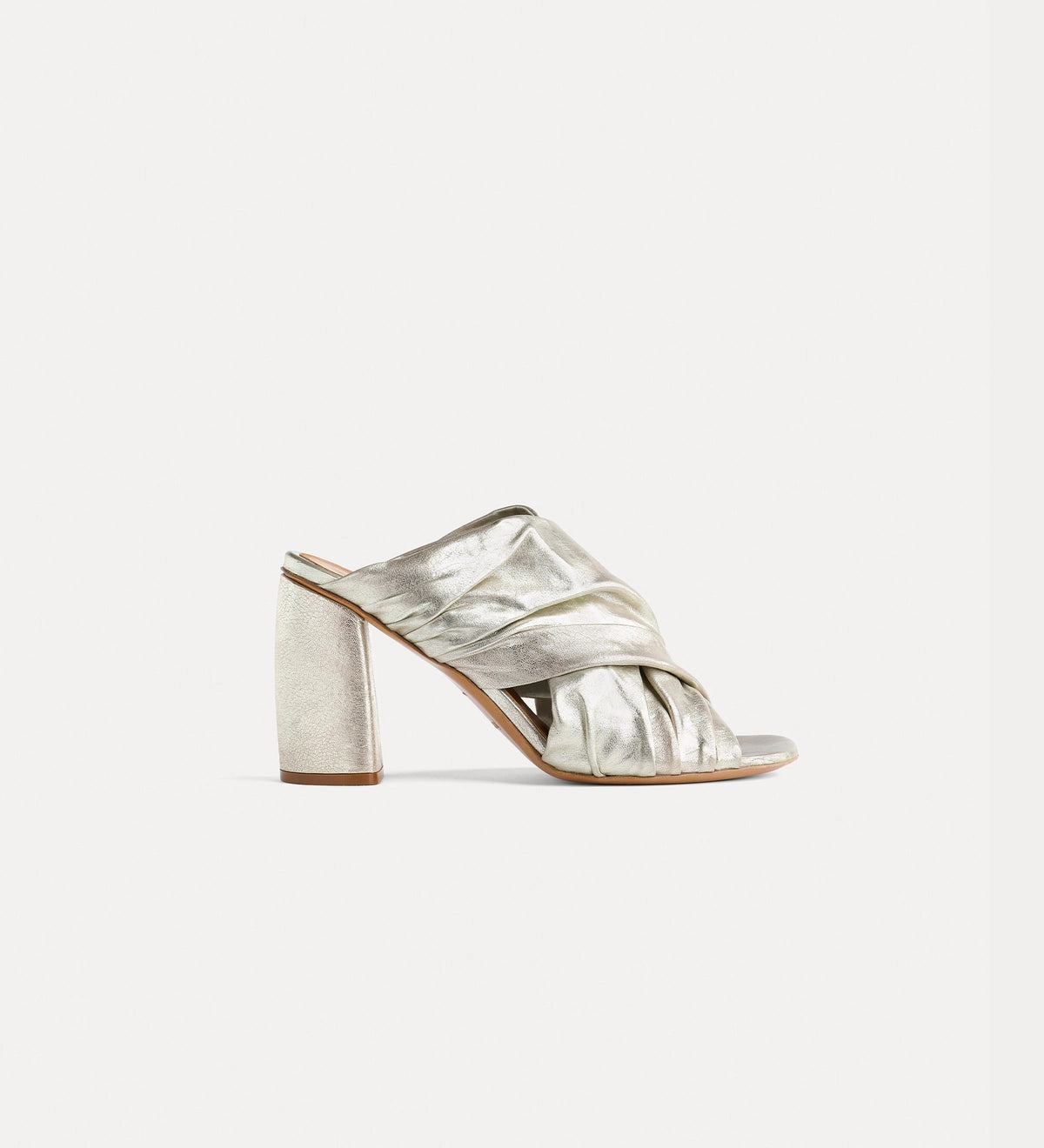 Crossover Sandals - Silver by Forte Forte | 25 South Boutiques
