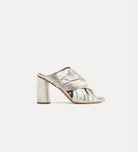Crossover Sandals - Silver by Forte Forte | 25 South Boutiques