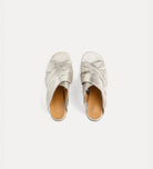 Crossover Sandals - Silver by Forte Forte — view 3