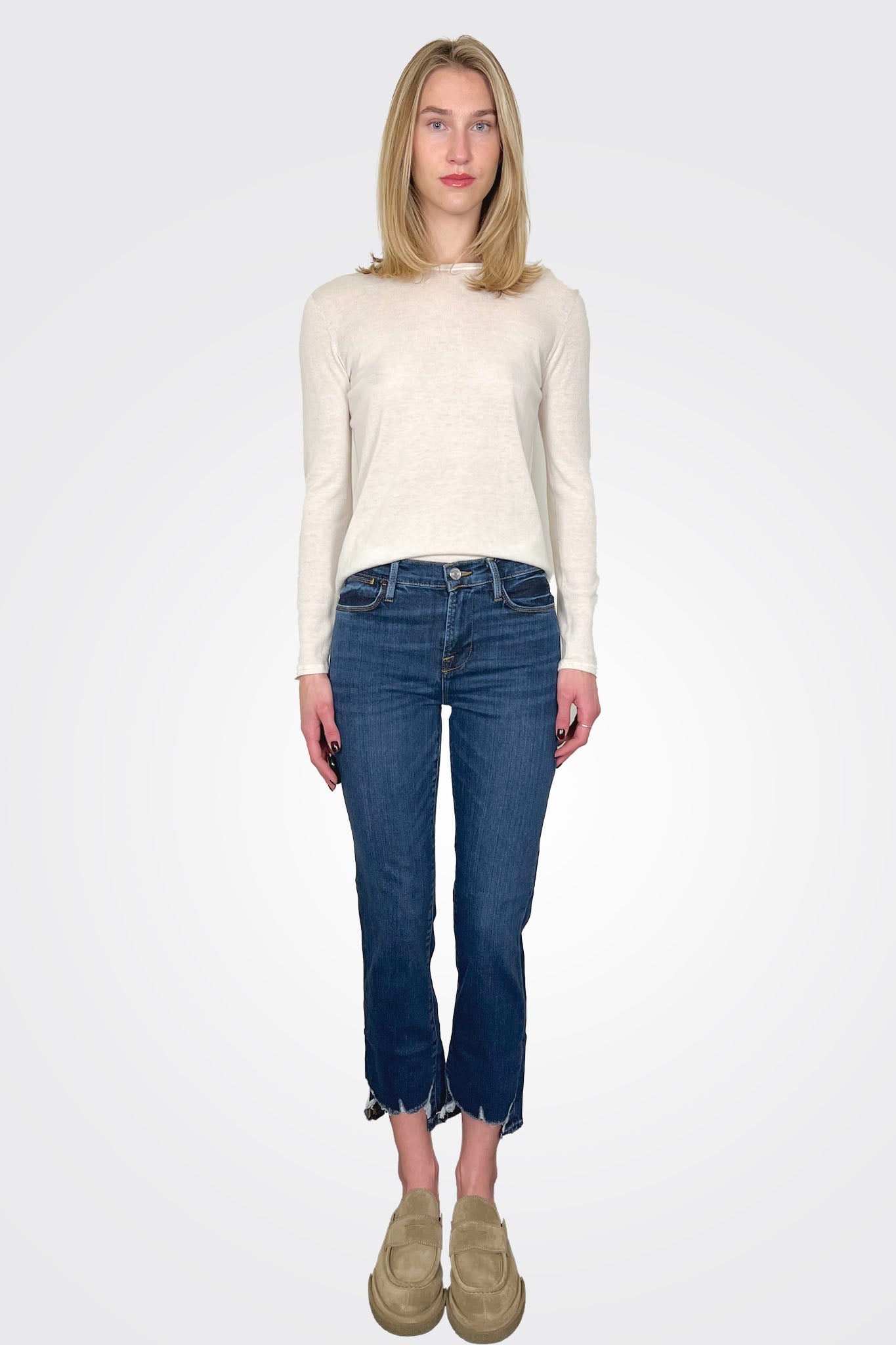 Le High Straight Skinny - Ros by Frame | 25 South Boutiques