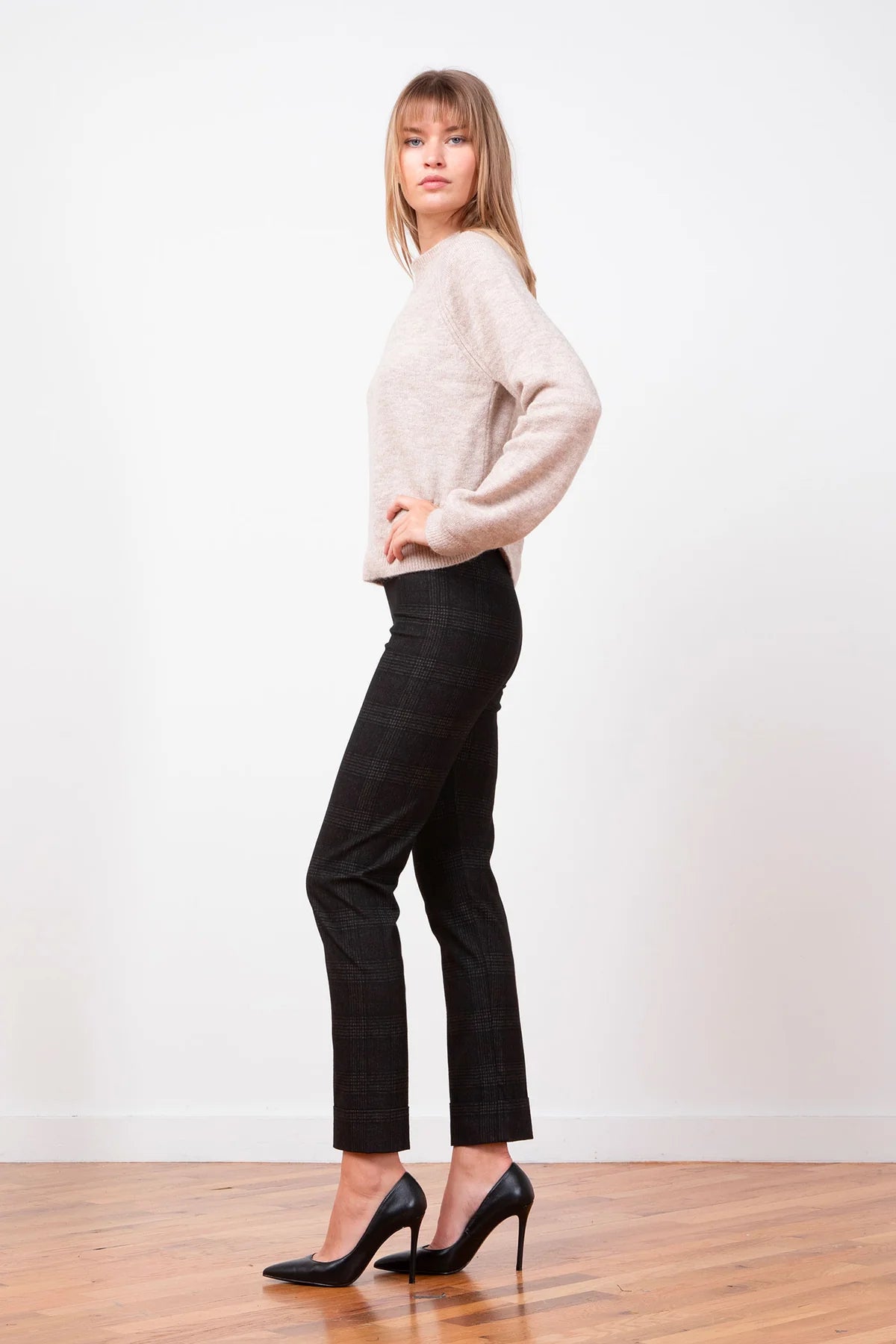 Franco Plaid Pant - Matchless by Avenue Montaigne — alternate view