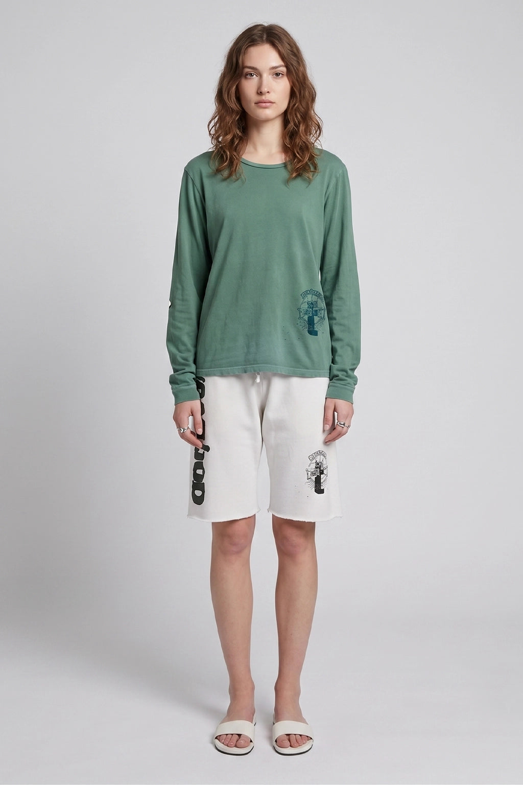 SUPERSHOP CIRCA'05 Malibu Supervintage Longsleeve - Eat Green Powder by FreeCity — view 3