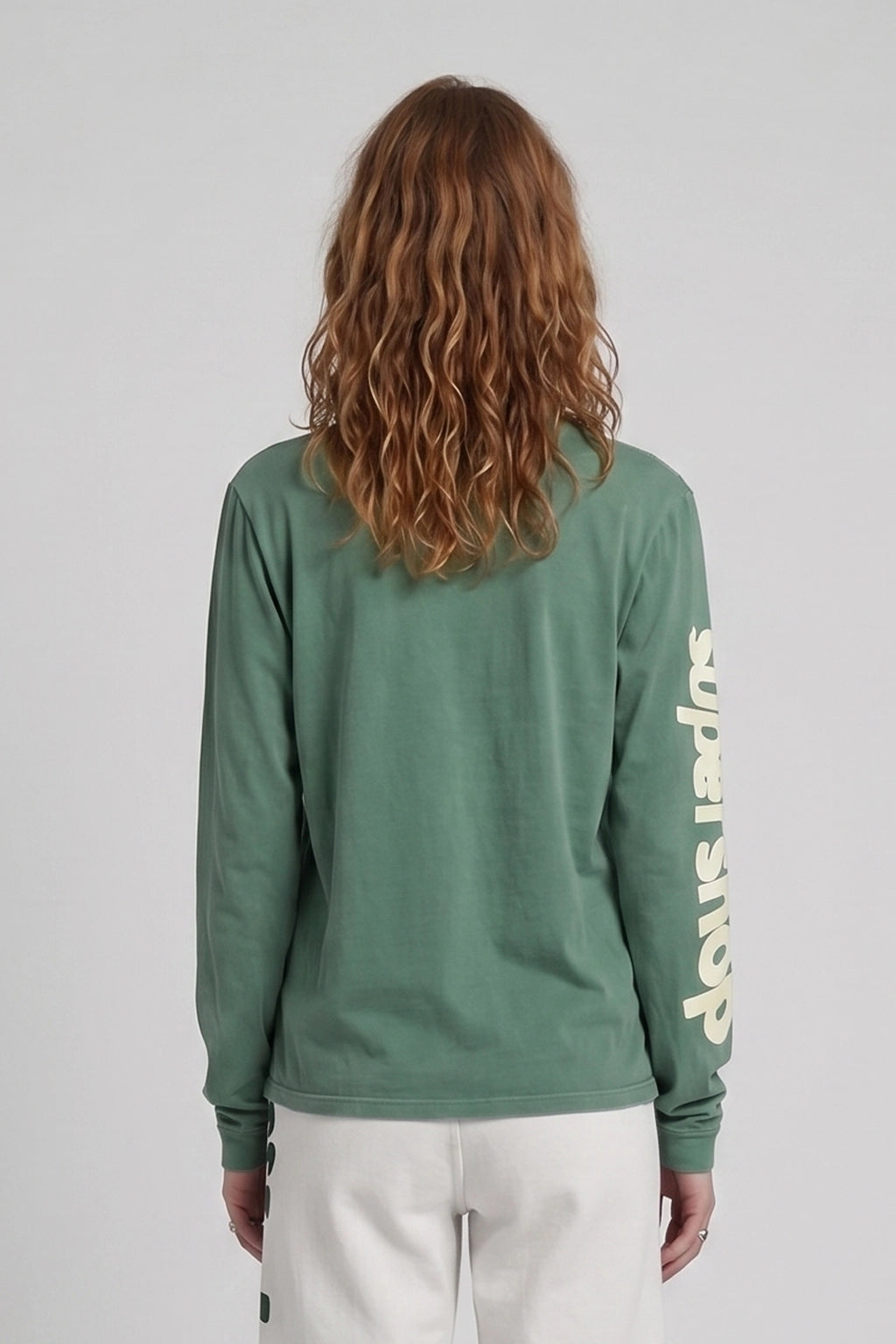 SUPERSHOP CIRCA'05 Malibu Supervintage Longsleeve - Eat Green Powder by FreeCity — view 4
