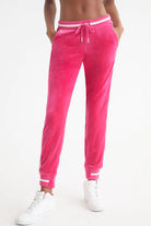 Contrast Rib Velour Joggers - Free Love by Juicy Couture — view 3