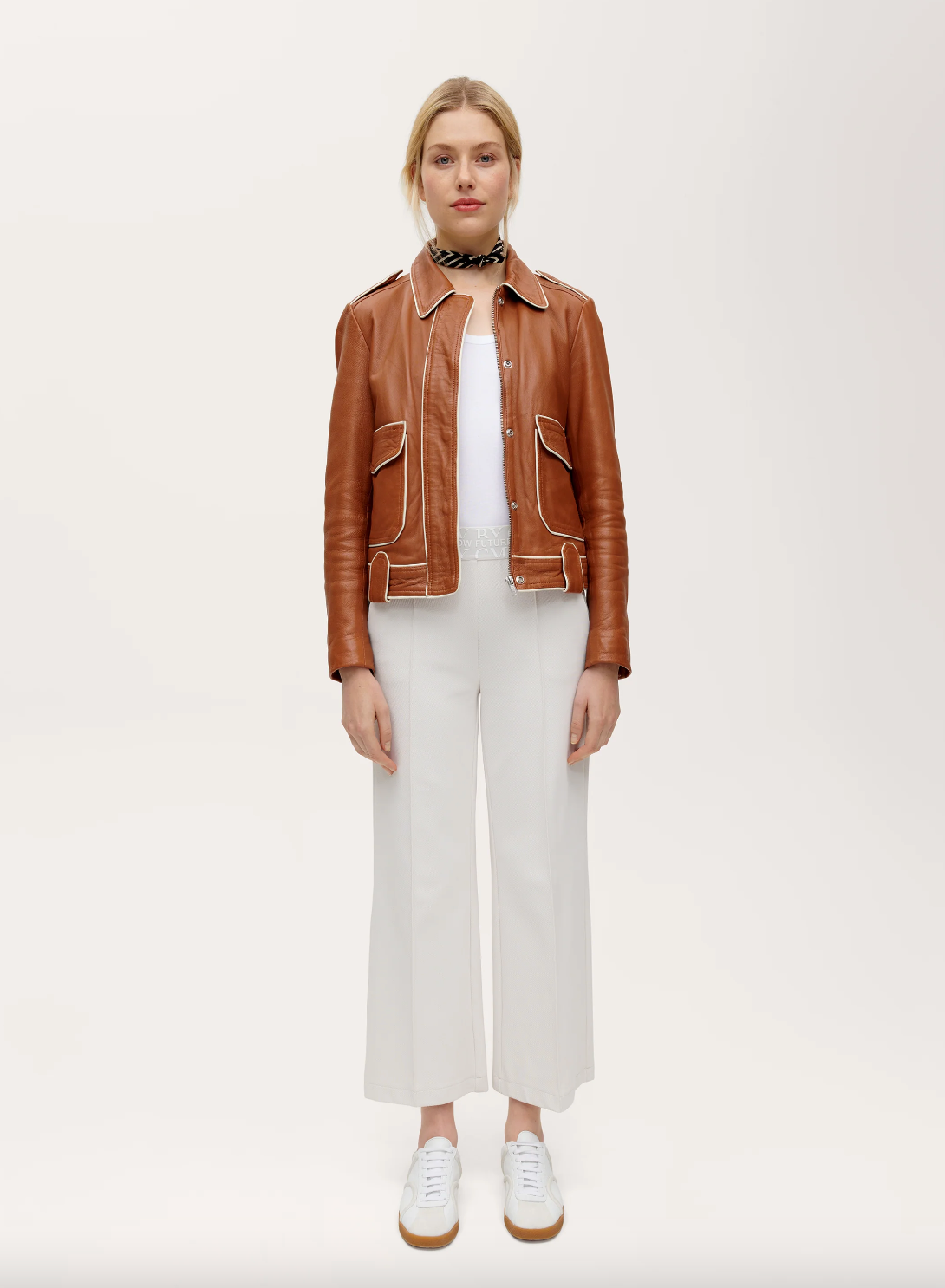 Cameron Pant - Frost White by Cambio — alternate view