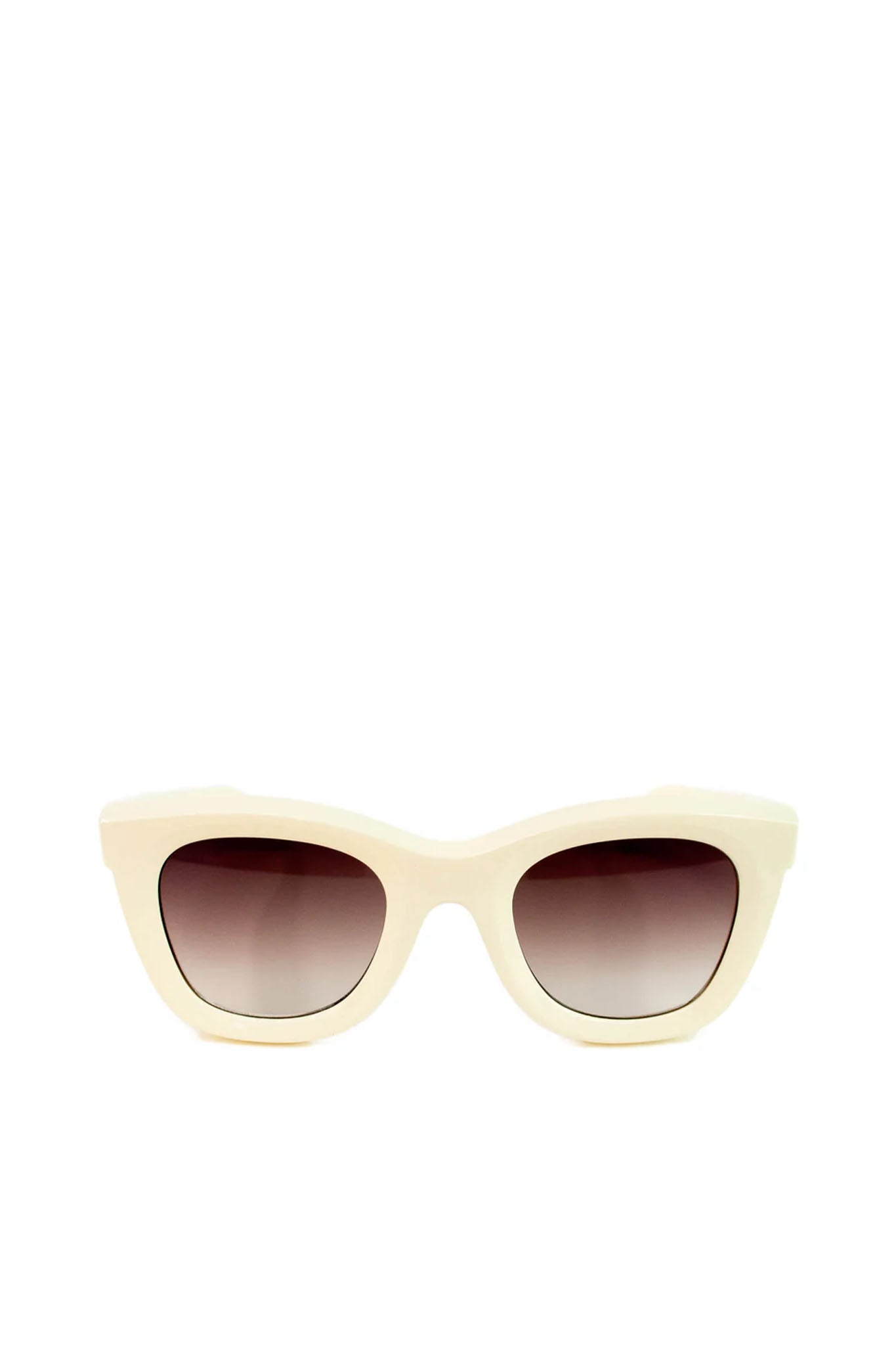 Grand Azur x Cult Gaia Juli Sunglasses - Off White | 25 South Boutiques