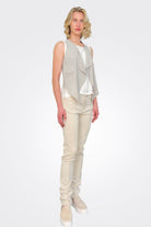 Suede Stretch Leather Pants - Urban Chic by Giorgio Brato — alternate view