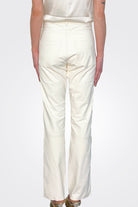 Leather Trousers - Milk by Giorgio Brato — view 3