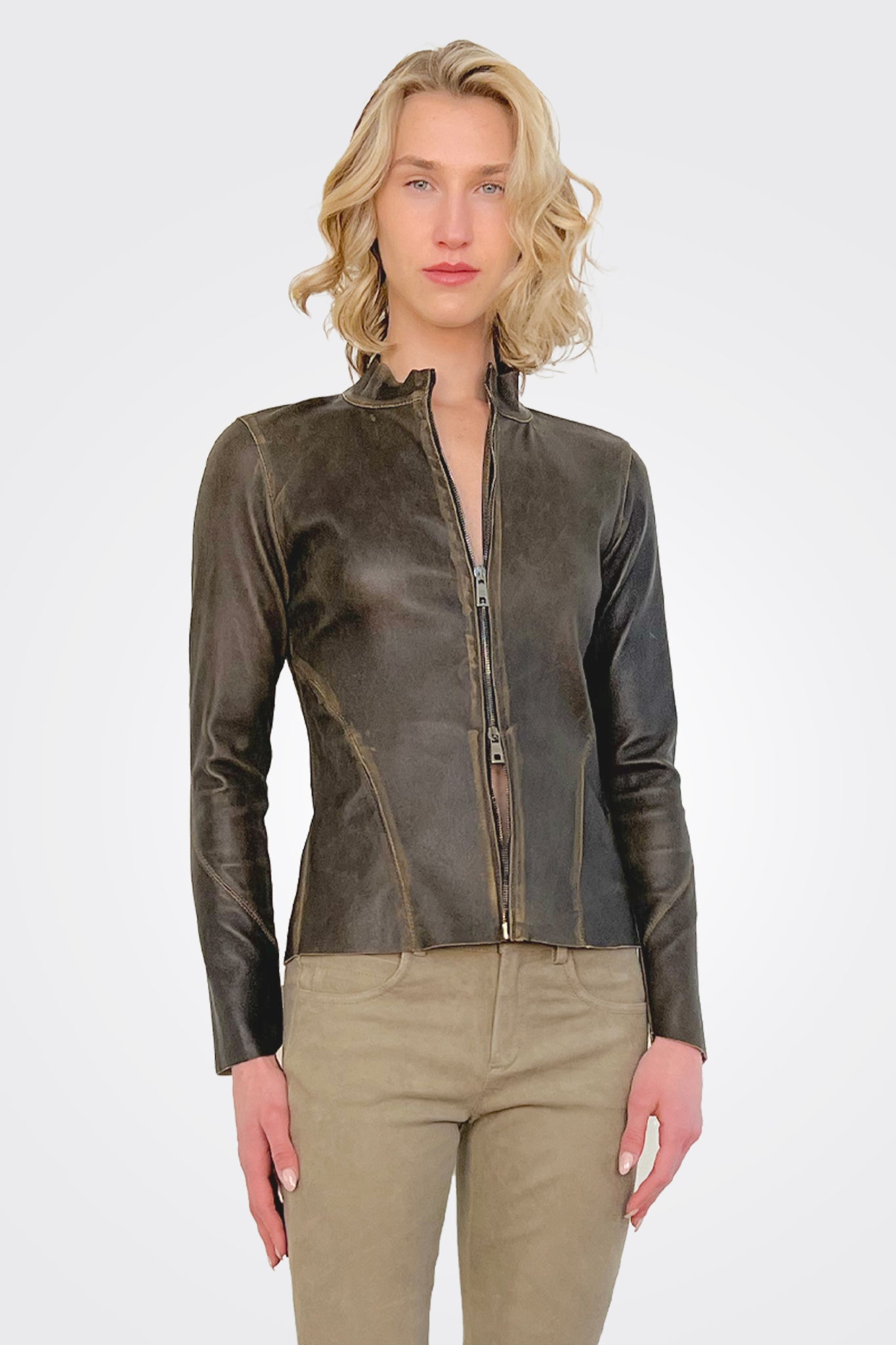 Vintage Leather Jacket - Coretex by Giorgio Brato | 25 South Boutiques