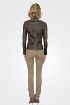 Suede Stretch Leather Pants - Shell by Giorgio Brato — view 3