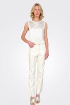 Leather Trousers - Milk by Giorgio Brato | 25 South Boutiques