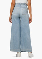 The Addison High Rise Drawstring Wide Leg Crop - Admiration by Joe's Jeans — view 5