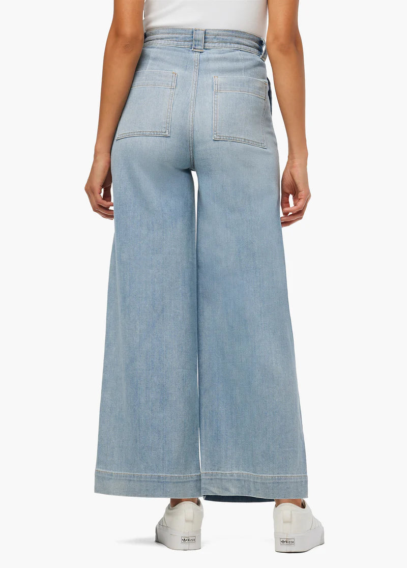 The Addison High Rise Drawstring Wide Leg Crop - Admiration by Joe's Jeans — view 5