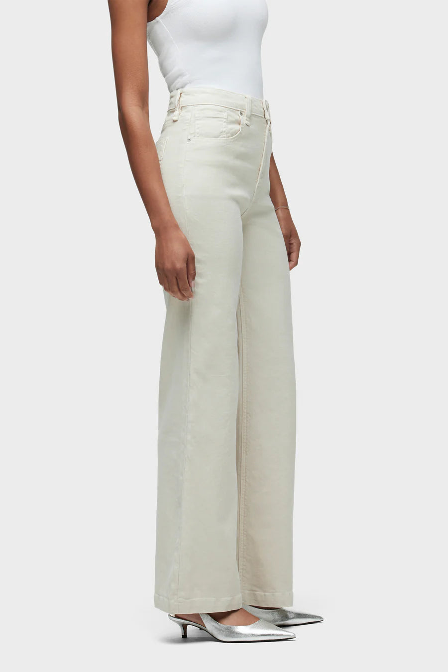 Jodie Loose Fit Wide Leg Jean - Ancient Scroll by Hudson — alternate view