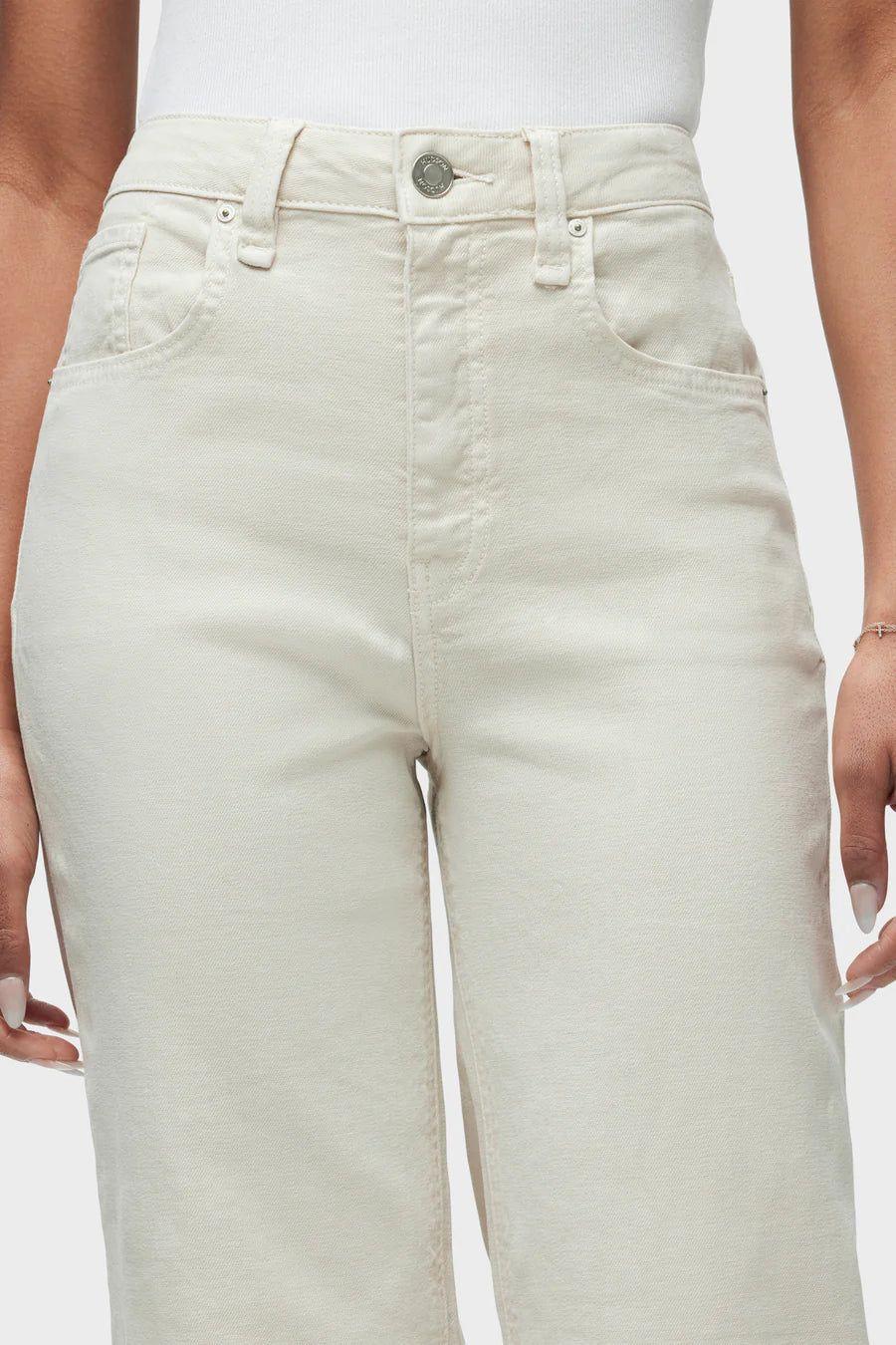 Jodie Loose Fit Wide Leg Jean - Ancient Scroll by Hudson — view 4