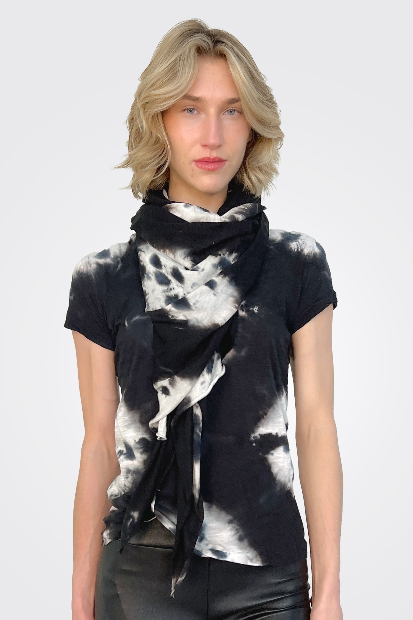 White Stone Scarf by Gilda Midani | 25 South Boutiques