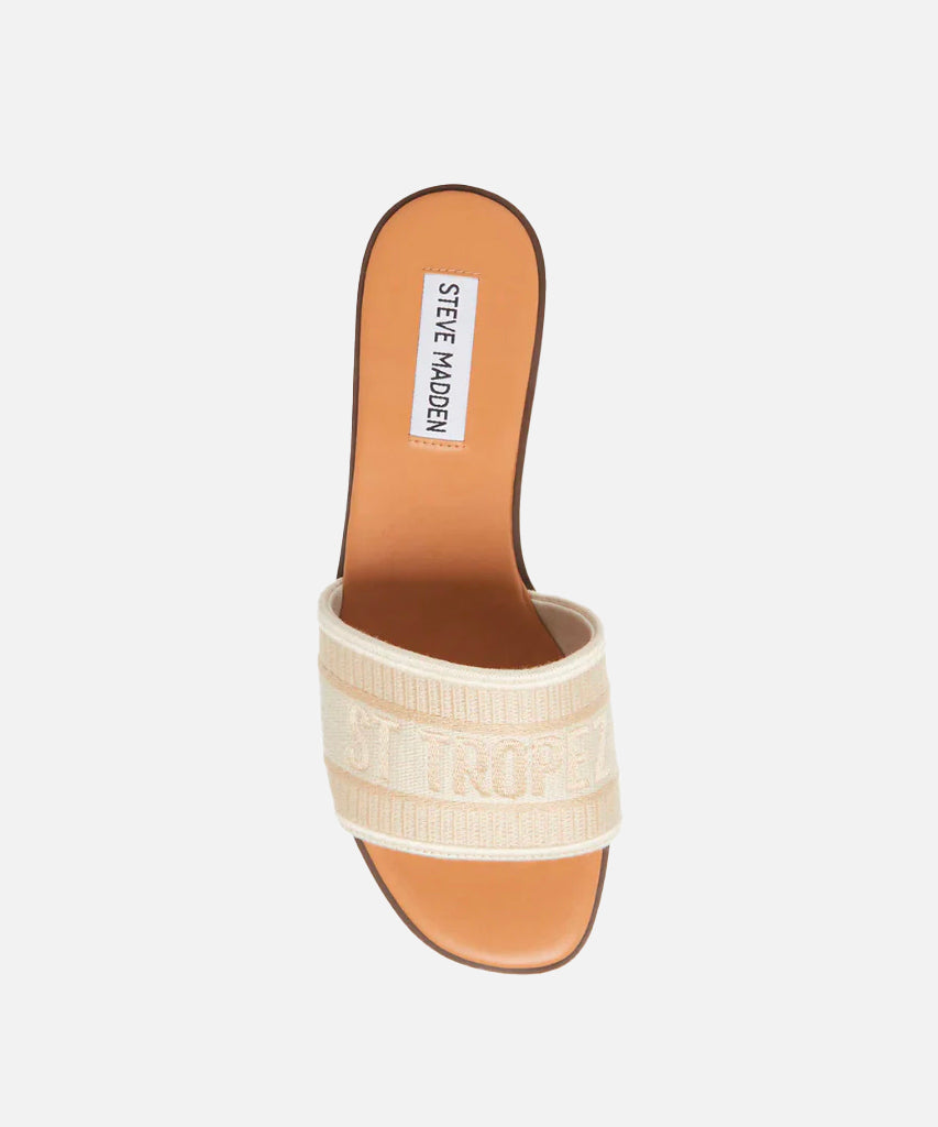 Knox St Tropez Slide - Gold by Steve Madden — alternate view
