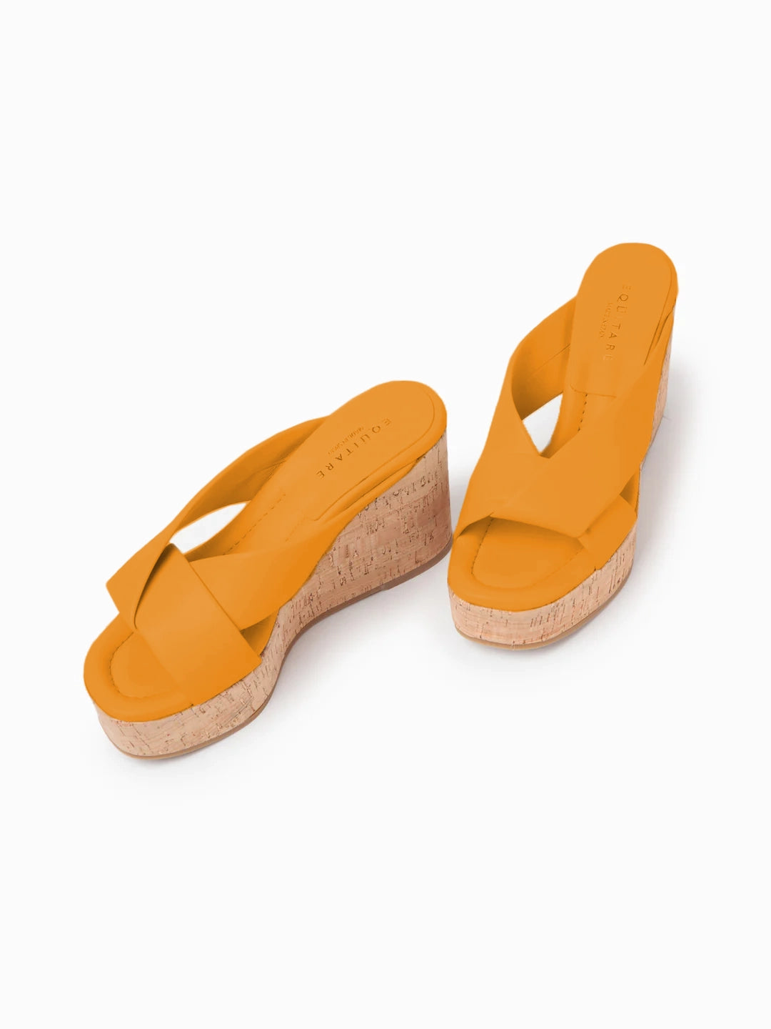 Belisa Wedge Sandal - Golden by Equitare — alternate view