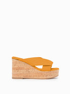 Belisa Wedge Sandal - Golden by Equitare | 25 South Boutiques