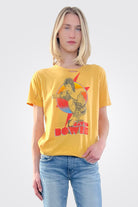David Bowie 1973 Destroyed Tee - Gold by Dirty Cotton Scoundrels | 25 South Boutiques