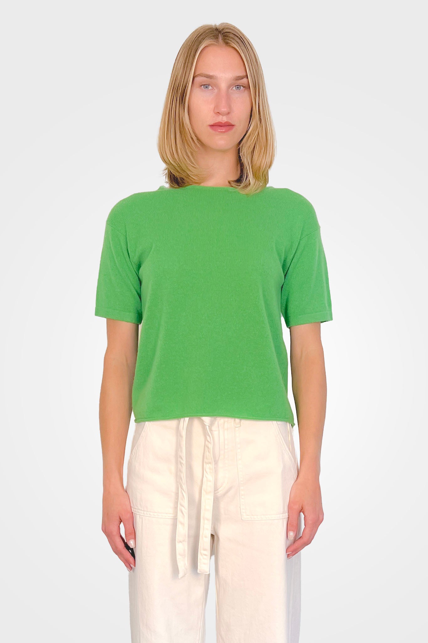 Remy Sweater - Grass by Archer Cashmere | 25 South Boutiques