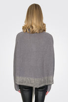 Contrast Pullover - Dark Grey by Rundholz — alternate view