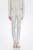 Slim Fit Trousers - Grey by Rundholz — alternate view